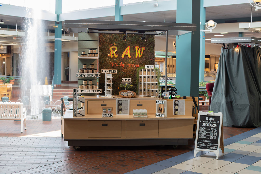 Raw Beauty Brand opens in the Eastfield Mall